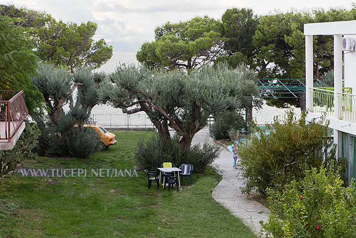 apartments Jana, Tučepi - balcony with sea view