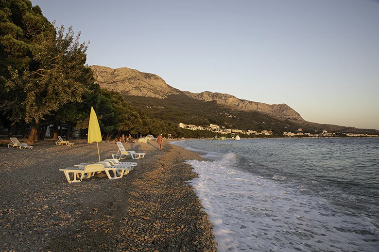 Tučepi beach Slatina