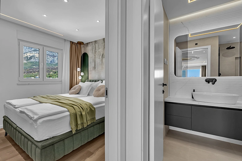 Vila Laluna Apartments, Tučepi - bedroom