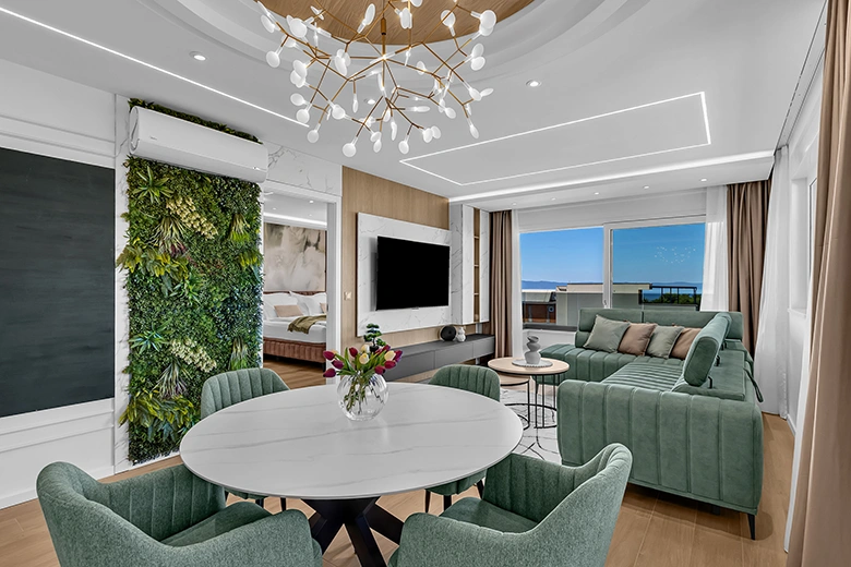 Vila Laluna Apartments, Tučepi - dining room