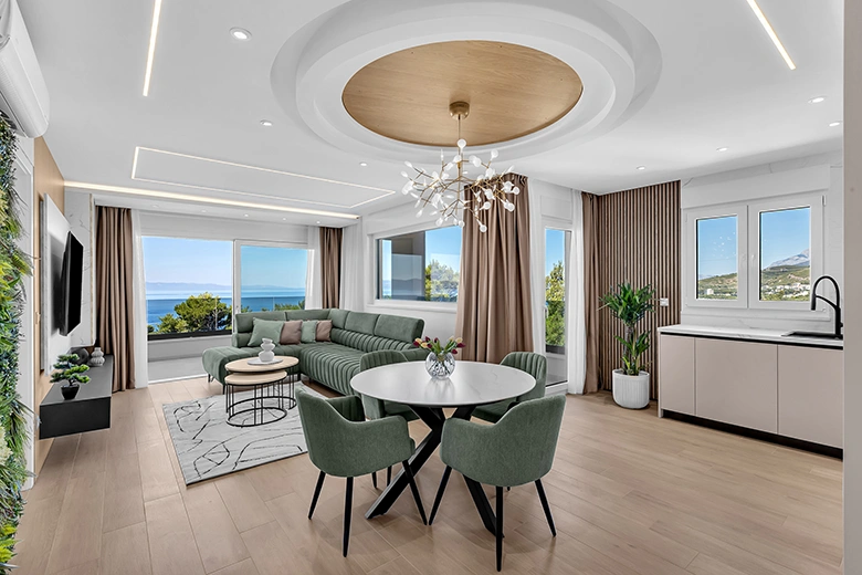 Villa Laluna Apartments, Tučepi - interior panorama