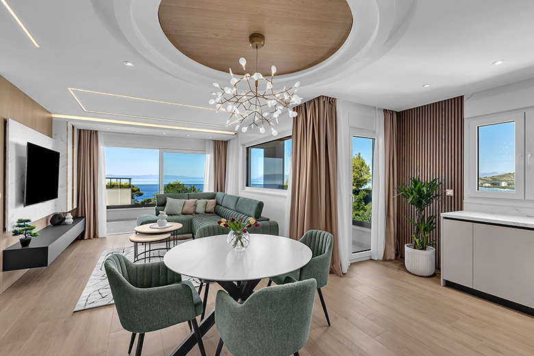 Villa Laluna Apartments, Tučepi - interior panorama