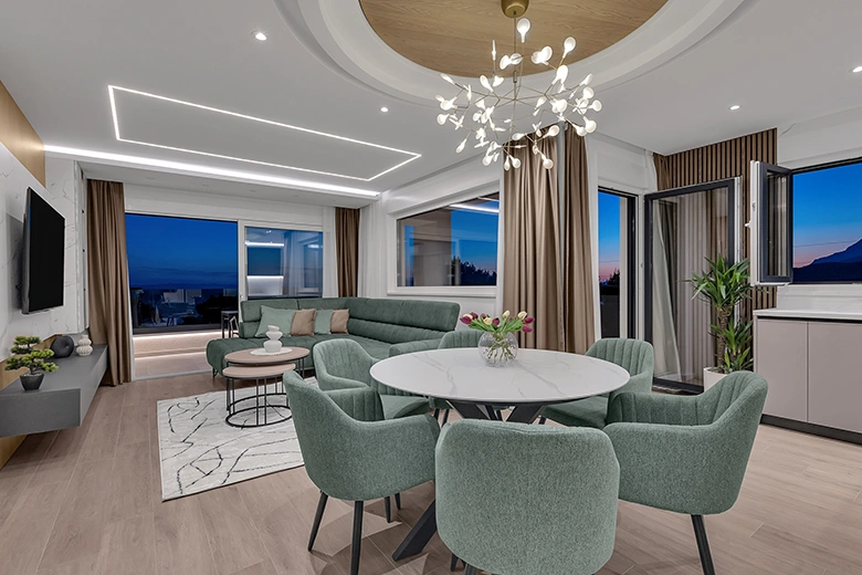 Villa Laluna Apartments, Tučepi - interior panorama