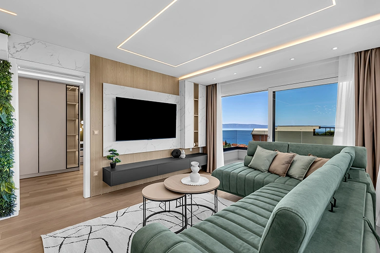 Villa Laluna Apartments, Tučepi - living room