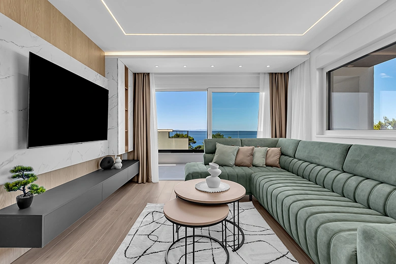 Villa Laluna Apartments, Tučepi - living room