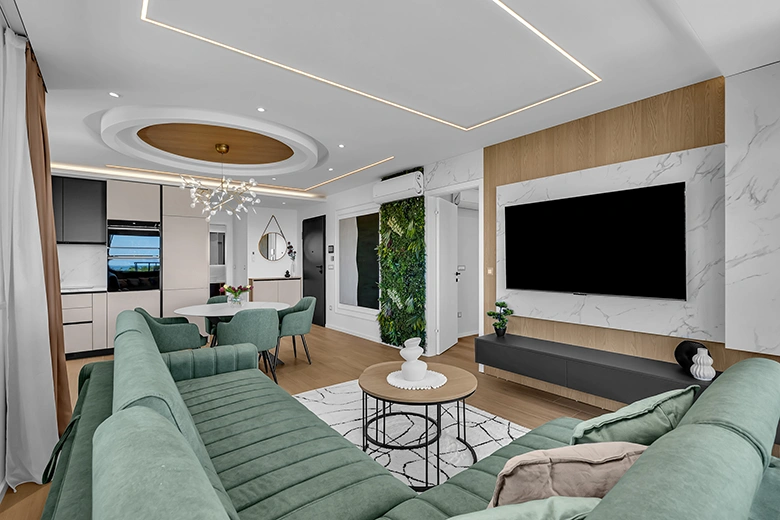 Villa Laluna Apartments, Tučepi - living room