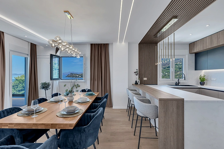 Villa Laluna Apartments, Tučepi - dining table