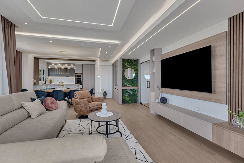 Villa Laluna Apartments, Tučepi - living room