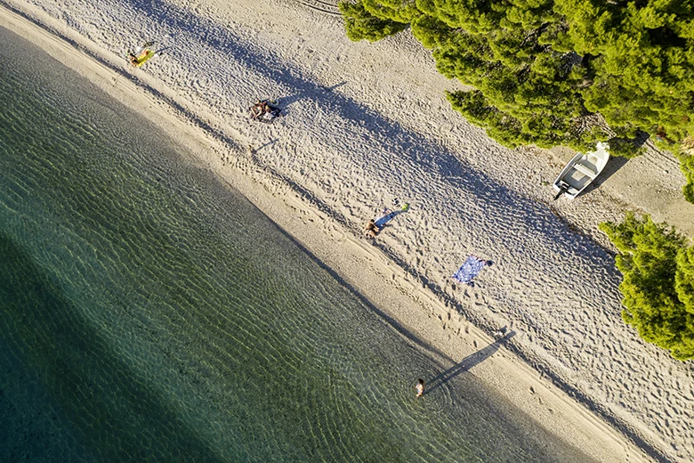 beach Dračevice, Tučepi
