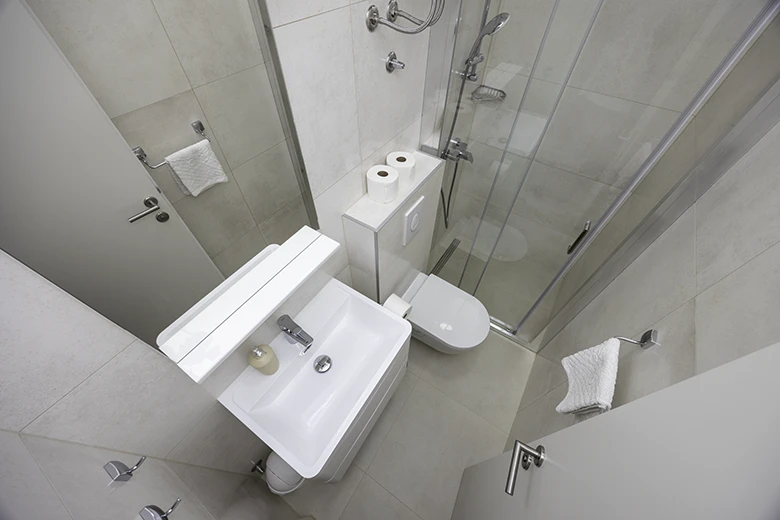 bathroom - apartments Maja Ševelj, Tučepi