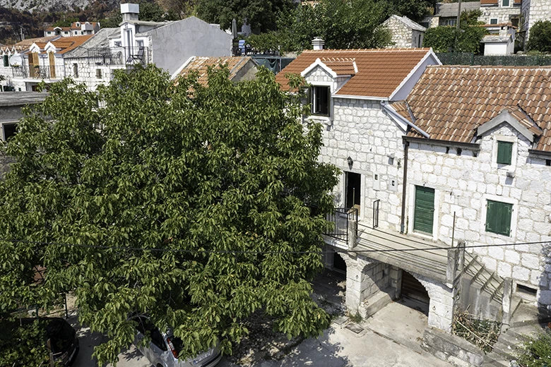 Villa Somnium, Tučepi - house, aerial view